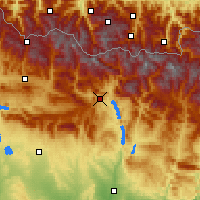 Nearby Forecast Locations - Boltaña - Map