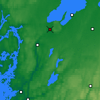 Nearby Forecast Locations - Trollhättan - Map