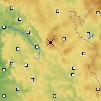 Nearby Forecast Locations - Warmensteinach - Map
