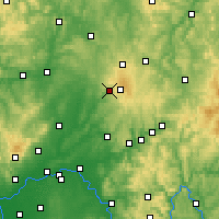 Nearby Forecast Locations - Schotten - Map