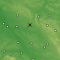 Nearby Forecast Locations - Biłgoraj - Map