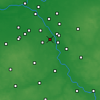 Nearby Forecast Locations - Konstancin-Jeziorna - Map