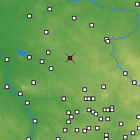 Nearby Forecast Locations - Lubliniec - Map