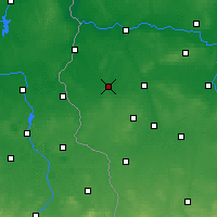 Nearby Forecast Locations - Lubsko - Map