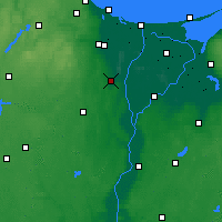 Nearby Forecast Locations - Tczew - Map