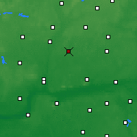 Nearby Forecast Locations - Złotów - Map