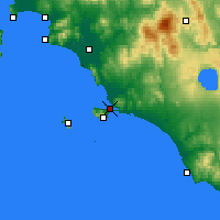 Nearby Forecast Locations - Orbetello - Map
