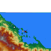 Nearby Forecast Locations - Bocas - Map