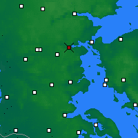Nearby Forecast Locations - Kolding - Map