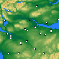 Nearby Forecast Locations - Stirling - Map