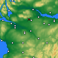 Nearby Forecast Locations - Kilsyth - Map