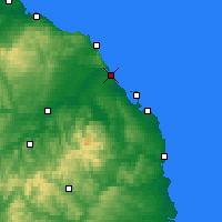 Nearby Forecast Locations - Berwick-upon-Tweed - Map