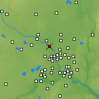 Nearby Forecast Locations - Champlin - Map