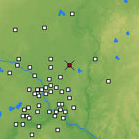 Nearby Forecast Locations - Forest Lake - Map