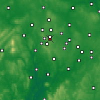 Nearby Forecast Locations - Oldbury - Map