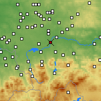 Nearby Forecast Locations - Brzeszcze - Map