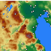 Nearby Forecast Locations - Elatochori - Map