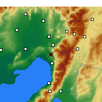 Nearby Forecast Locations - Erzin - Map
