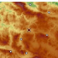 Nearby Forecast Locations - Tavşanlı - Map