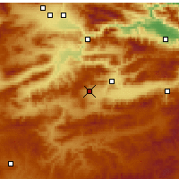 Nearby Forecast Locations - Zile - Map