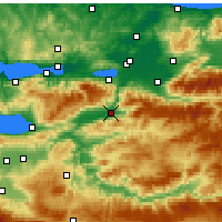 Nearby Forecast Locations - Geyve - Map