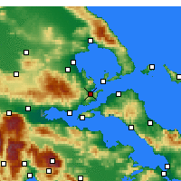 Nearby Forecast Locations - Achillio - Map