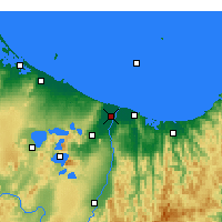 Nearby Forecast Locations - Edgecumbe - Map