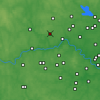 Nearby Forecast Locations - Dedovsk - Map