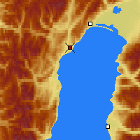 Nearby Forecast Locations - Severobaykalsk - Map