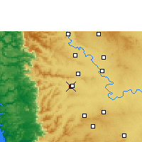 Nearby Forecast Locations - Kolhapur - Map