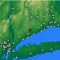 Nearby Forecast Locations - Wilton - Map