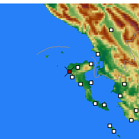 Nearby Forecast Locations - Pagoi - Map