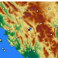 Nearby Forecast Locations - Anatoli - Map