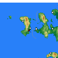 Nearby Forecast Locations - Ionia - Map