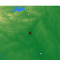 Nearby Forecast Locations - Arkadelphia - Map