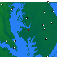 Nearby Forecast Locations - Cambridge - Map