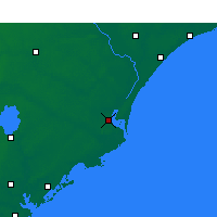 Nearby Forecast Locations - Georgetown - Map