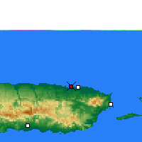 Nearby Forecast Locations - San Juan - Map