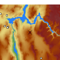Nearby Forecast Locations - Golden Valley - Map
