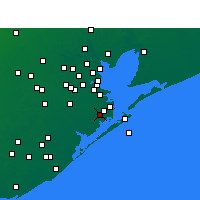 Nearby Forecast Locations - Hitchcock - Map