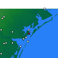 Nearby Forecast Locations - Rockport - Map