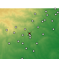 Nearby Forecast Locations - Schertz - Map