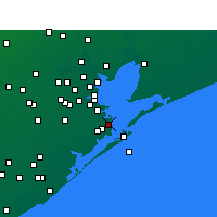 Nearby Forecast Locations - Texas City - Map
