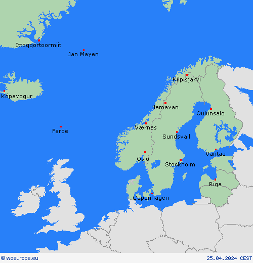   Europe Forecast maps