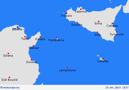  Malta Europe Forecast maps