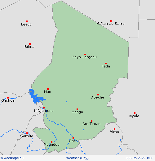 overview Chad Africa Forecast maps