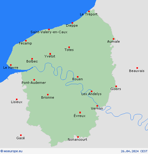 Forecast map