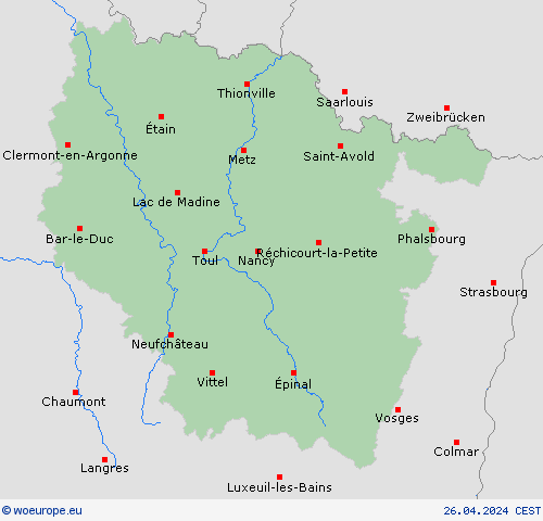 Forecast map