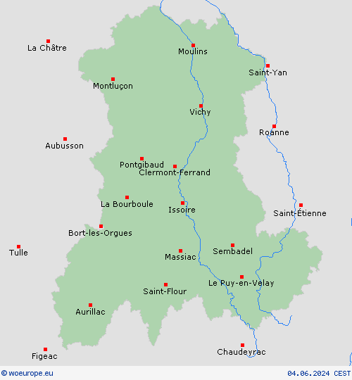 Forecast map