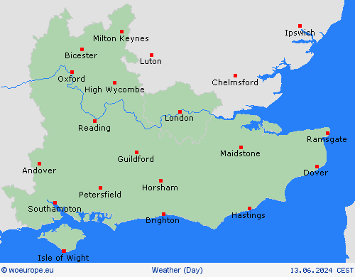 overview  Europe Forecast maps